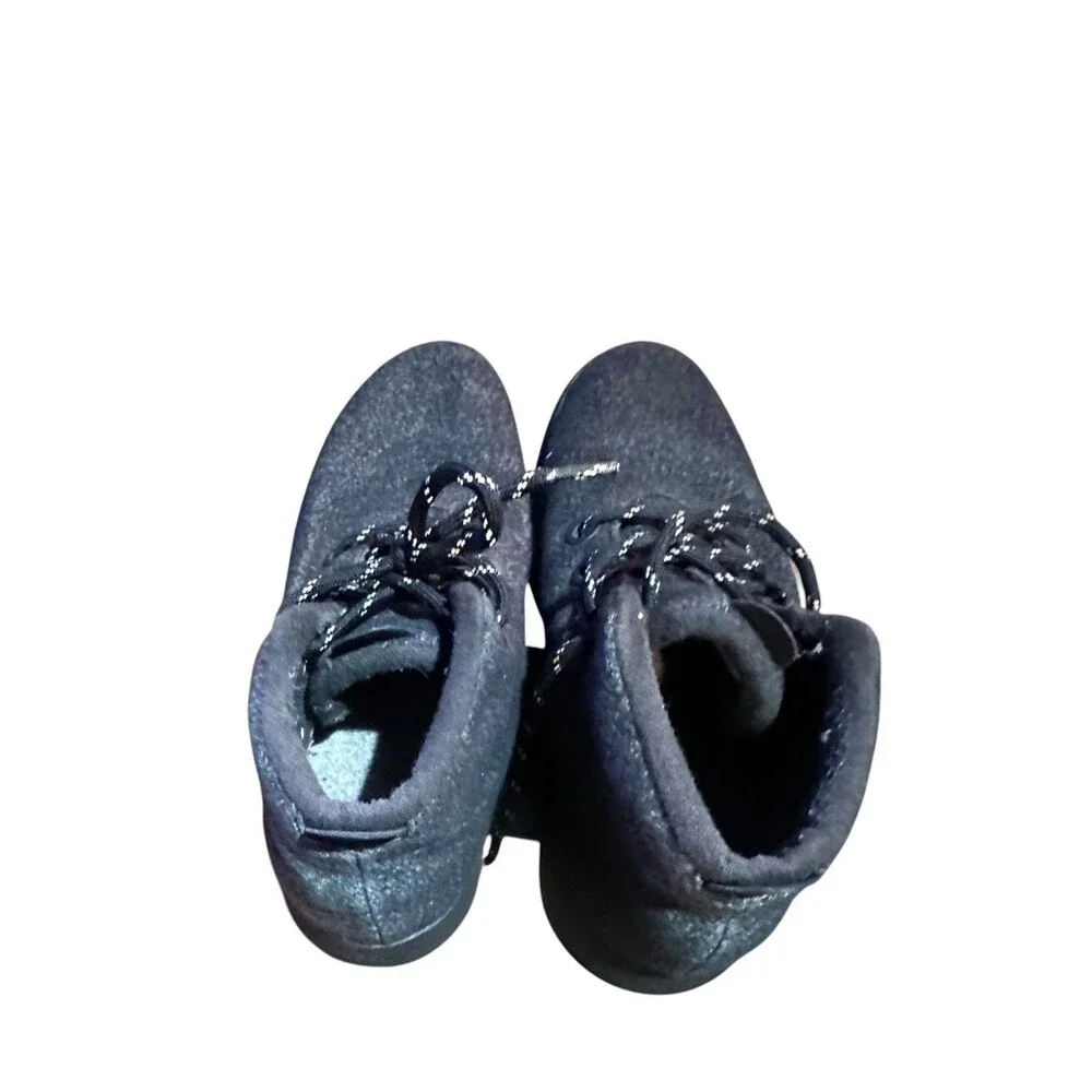 Allbirds Boot Mens 11 Black Wool Lined Mizzle Mid Lace Up Sneakers Made In Korea